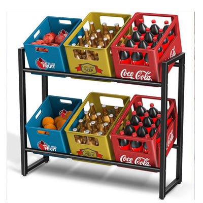 Drink Crate Rack