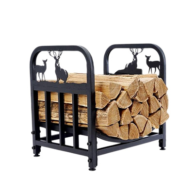 Firewood Rack, Powder Coated Steelwaterproof And Rust Proof, Bear Up To 150 Pounds