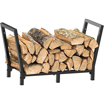 Firewood Rack Log Holder Stand Firewood Rack Holder for Wood Storage, steel Fire Wood Rack Log