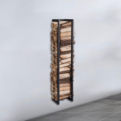 Heavy Duty Wall Mounted Firewood Rack