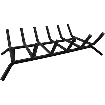 Fireplace Grate,Fireplace Log Holder, Cast Iron 21 inch Fireplace Grate for Inside Fireplace Accessories